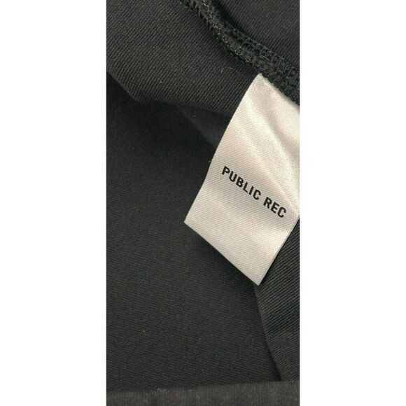 Public Rec Black Athletic Stretch Pants 34/30 Straight Active Wear drawstring - Picture 12 of 13